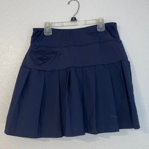 GGblue Navy Blue Golf Skort